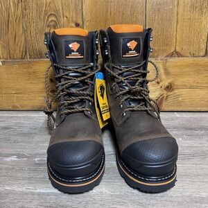Herman Survivors Pro Series Men's 8.5 "Dozier" Waterproof  Steel Toe Work Boots